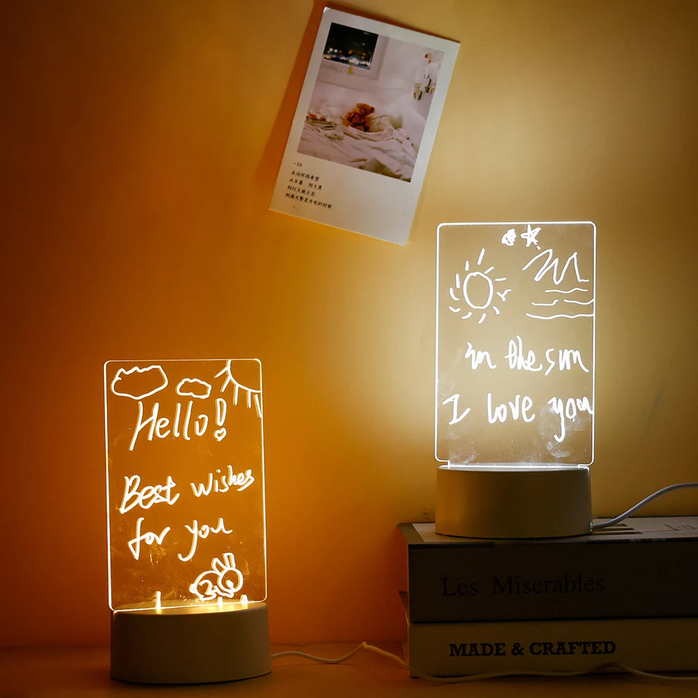 MAGIC MEMO: Your Illuminated Note Board.