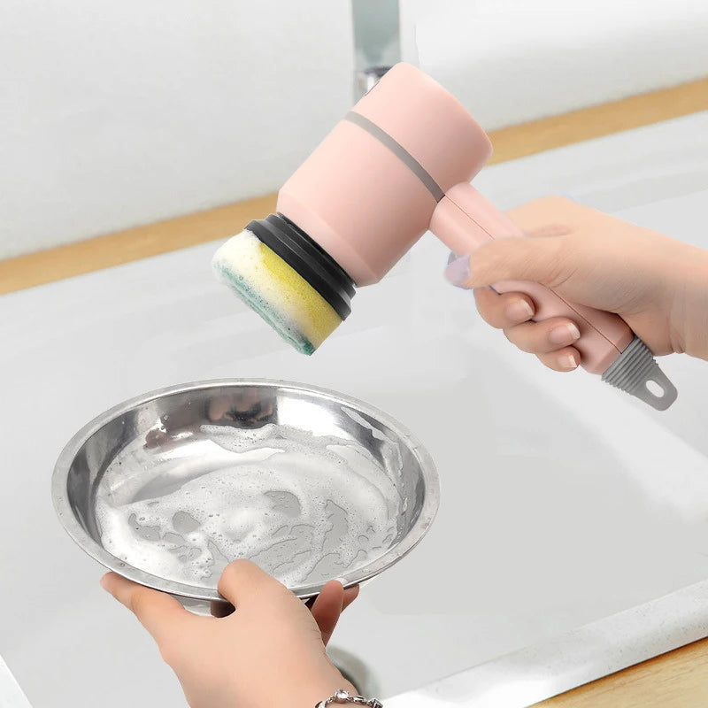 SCRUBY: Your Dish Brush for a Handy Quick-Wash