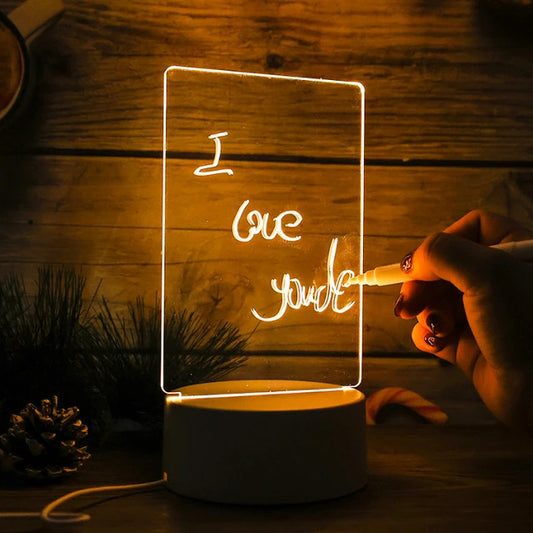 MAGIC MEMO: Your Illuminated Note Board.